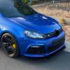 Front Bumper Lip Spoiler Splitter Diffuser Deflector Canard Spoiler For Volkswagen Golf 6 MK6 R R20 2008-2013 Body Kits Tuning