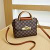 High-end Printed Messenger Bag Women's Summer New Niche Design Portable Small Square Bag Commuting Large-capacity Shoulder Bag