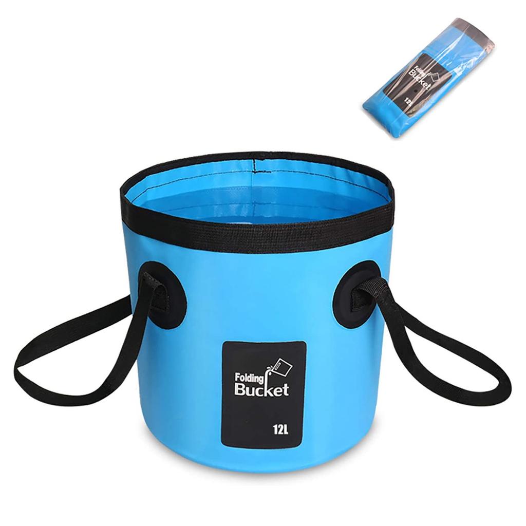 Portable Outdoor Folding Buckets For Camping, Fishing, Picnic Foldable Buckets