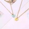 Vibranting Color Butterfly Pendant Necklace With Adjustable Chain Portable Sturdy Acrylic Jewelry Accessory for Girls