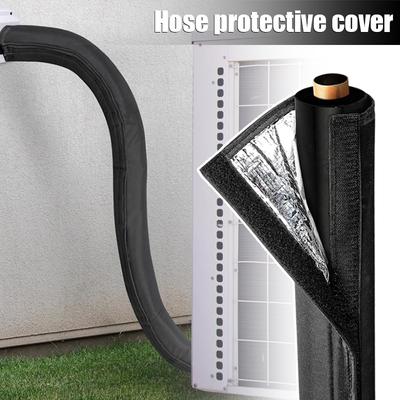 1pc Portable HVAC Hose Cover Hose Protective Dust Sleeve Household Air Conditioner Exhaust Hose Heat Insulation Cover