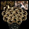 10pcs LED Bobo Balloon (without battery) for wedding proposal decoration, birthday party, outdoor courtyard lighting decoration
