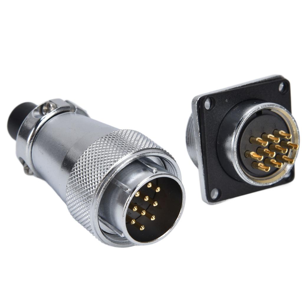 500V WS24 Aviation Plug Socket Connector Waterproof Power Connector for Aviation Plug Socket