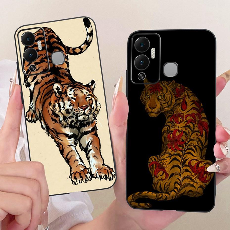 Fashion Cool Case For Infinix Hot 12 Play Hot12i Soft Black Silicone Back Cover For Infinix Hot 12i 12Play Phone Cases