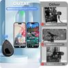 Wireless Auto Clicker For Iphone, Bluetooth Phone Screen Tapperfor Hands Free, Silent & Adjustable Speed Finger Clicker