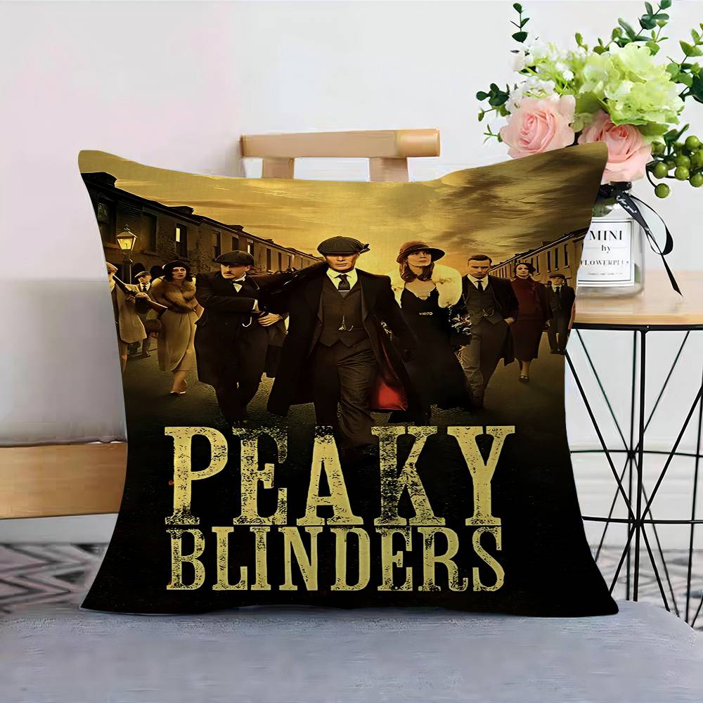 Movie P-Peaky B-Blinders Cushion Cover Pillowcase Upholstery Sofa Throw Pillow Home Decor Pillowcas
