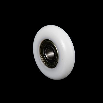 8*10*40Mm Nylon Round Type Roller High Quality Door Window Drawer Guide Wheel Pom Delrin Wrapped Bearing Pulley Plastic Wheel