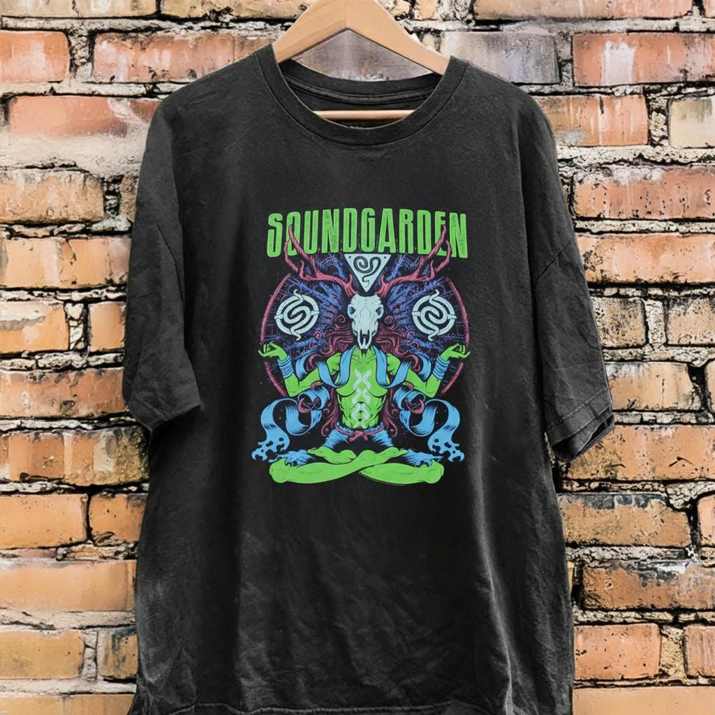 Vintage Mystic Goat Diety Psychedelic Sound-And-Garden Fan Concert Album Classic (2016) Unisex T Shirt Graphic Tee All Size S-5XL