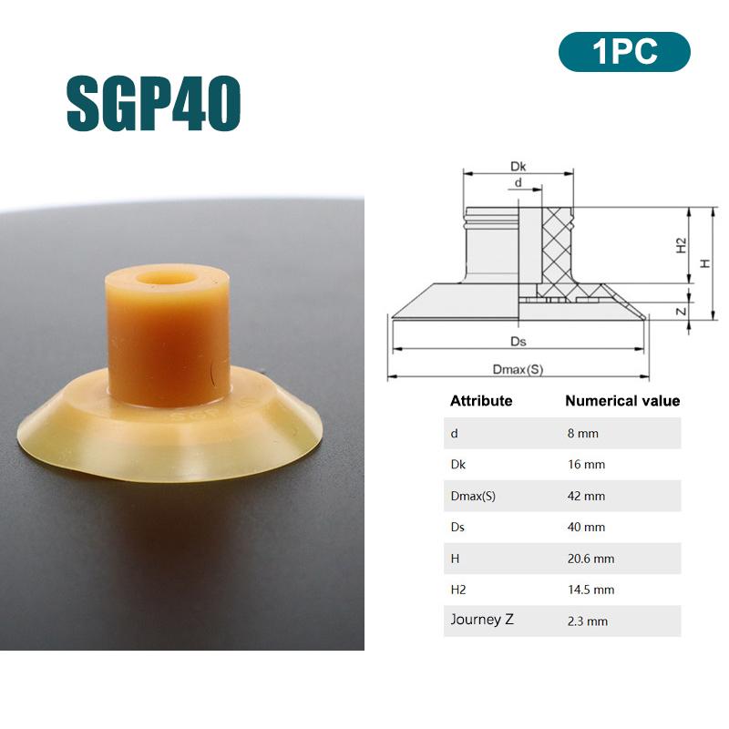 5 Bucăți Geantă Manipulator Deschidere Vid Suport Vid Sgp15/20/24/30/40 Componente Pneumatice Pentru Accesorii Industriale