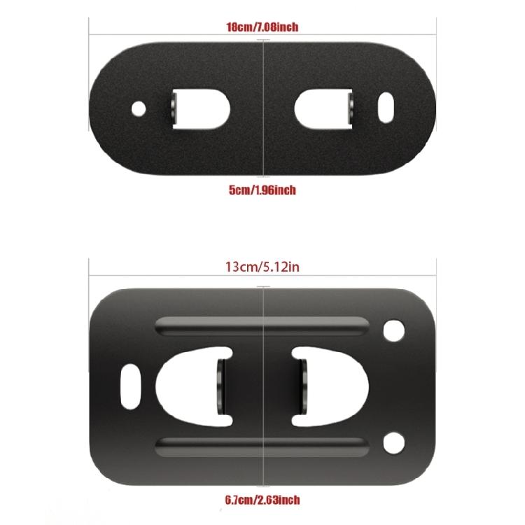 Metal Projector Wall Mount Stand with 1/4 Scew Mount for Various Devices Holder Rack