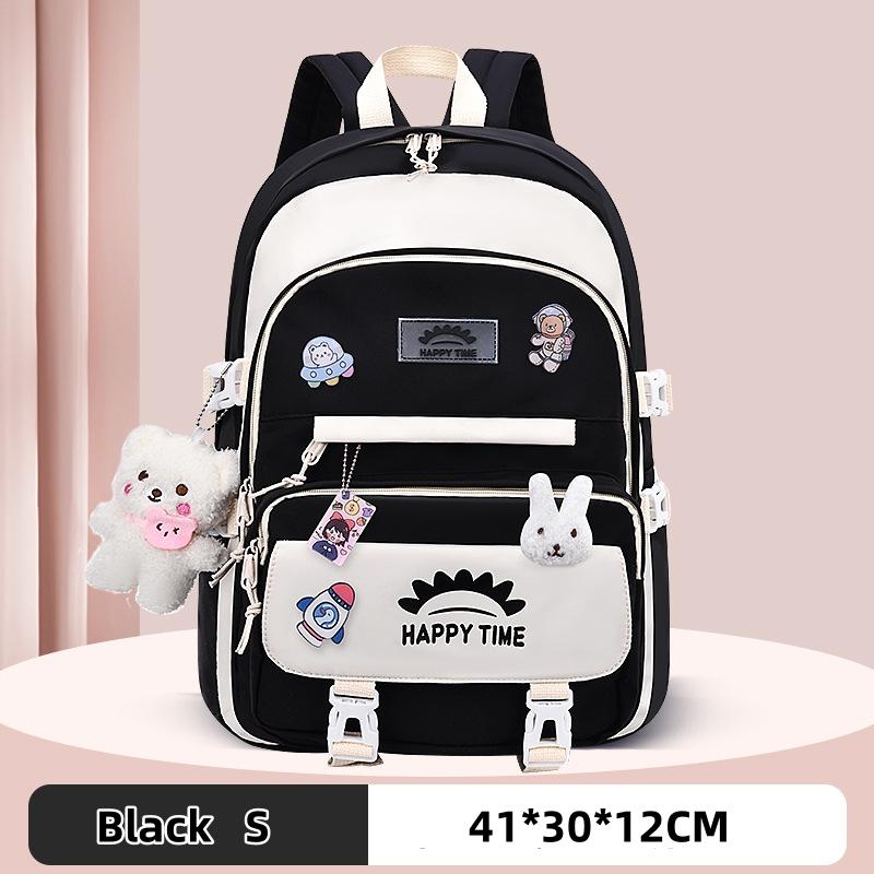 Mochila Escolar El-fmly Para Meninas - Design Moderno, Resistente à Água, Compartimento Laptop