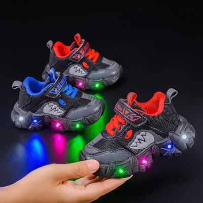 Herbst Damen Sneaker Neue Mode Einfache Kinderschuhe LED Beleuchtete Trendige Sneaker Mädchen Cartoon Hübsch Lässige Jungenschuhe 2025