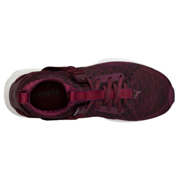 Puma Ignite Evoknit Comfortable Sports High-Top Lifestyle Shoes Women sneaker Dark-Red 189766-03