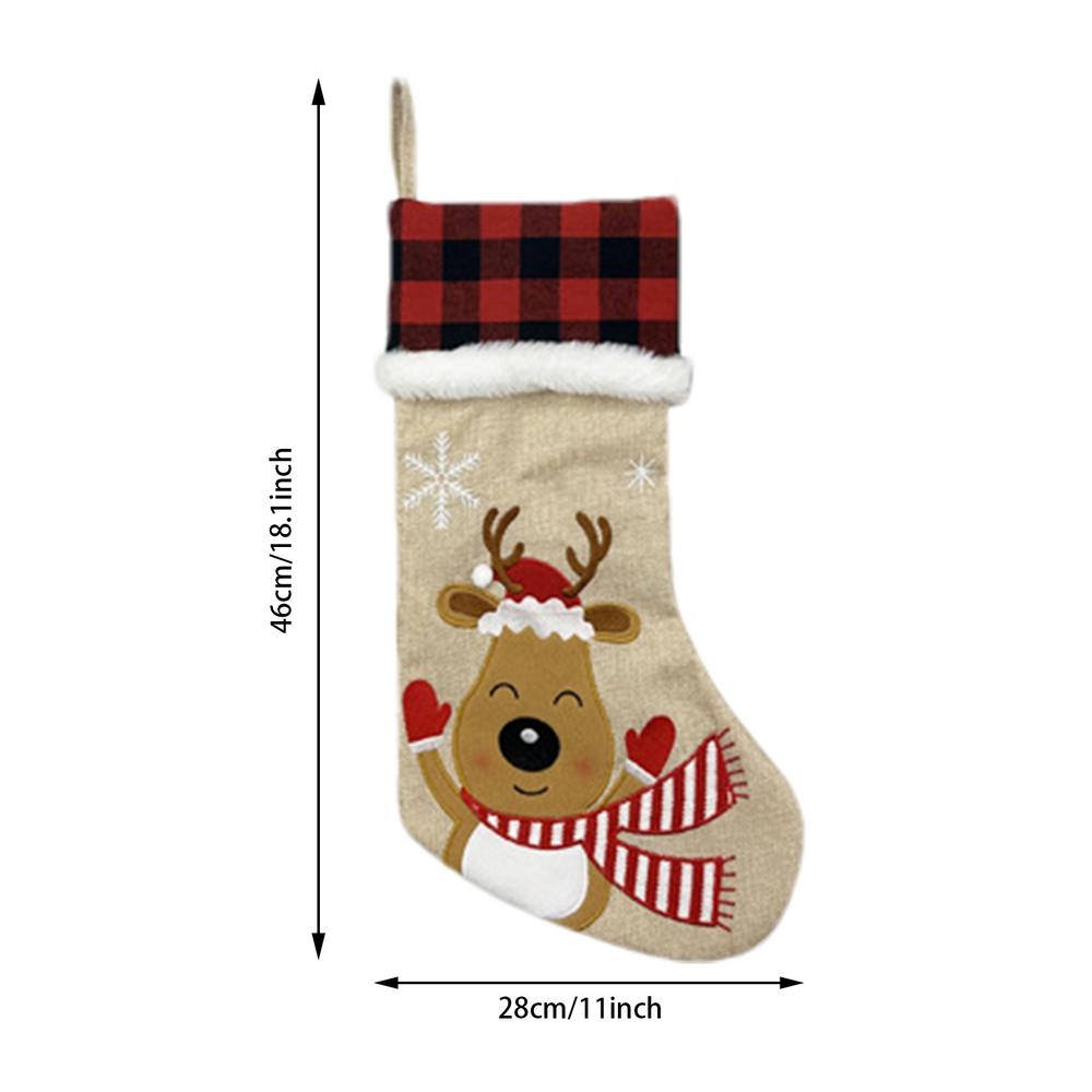 Stockings For Christmas Winter Christmas Stockings Ornament Fidget Decor Funny Favors For Small Toys Kids Family Friends Garden