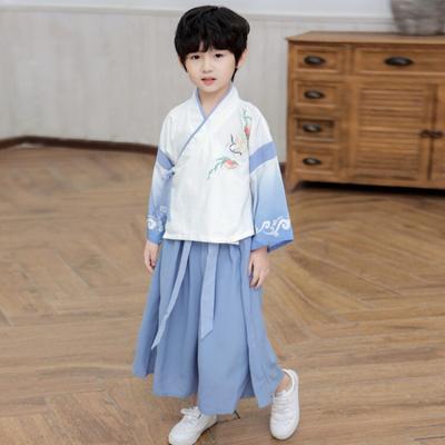 Hanfu Girl Chinese Style Cloth Summer Dress Antique Tang Suit Super Fairy Costume Dress Little Girl Mermaid Princess Skirt Undergarment