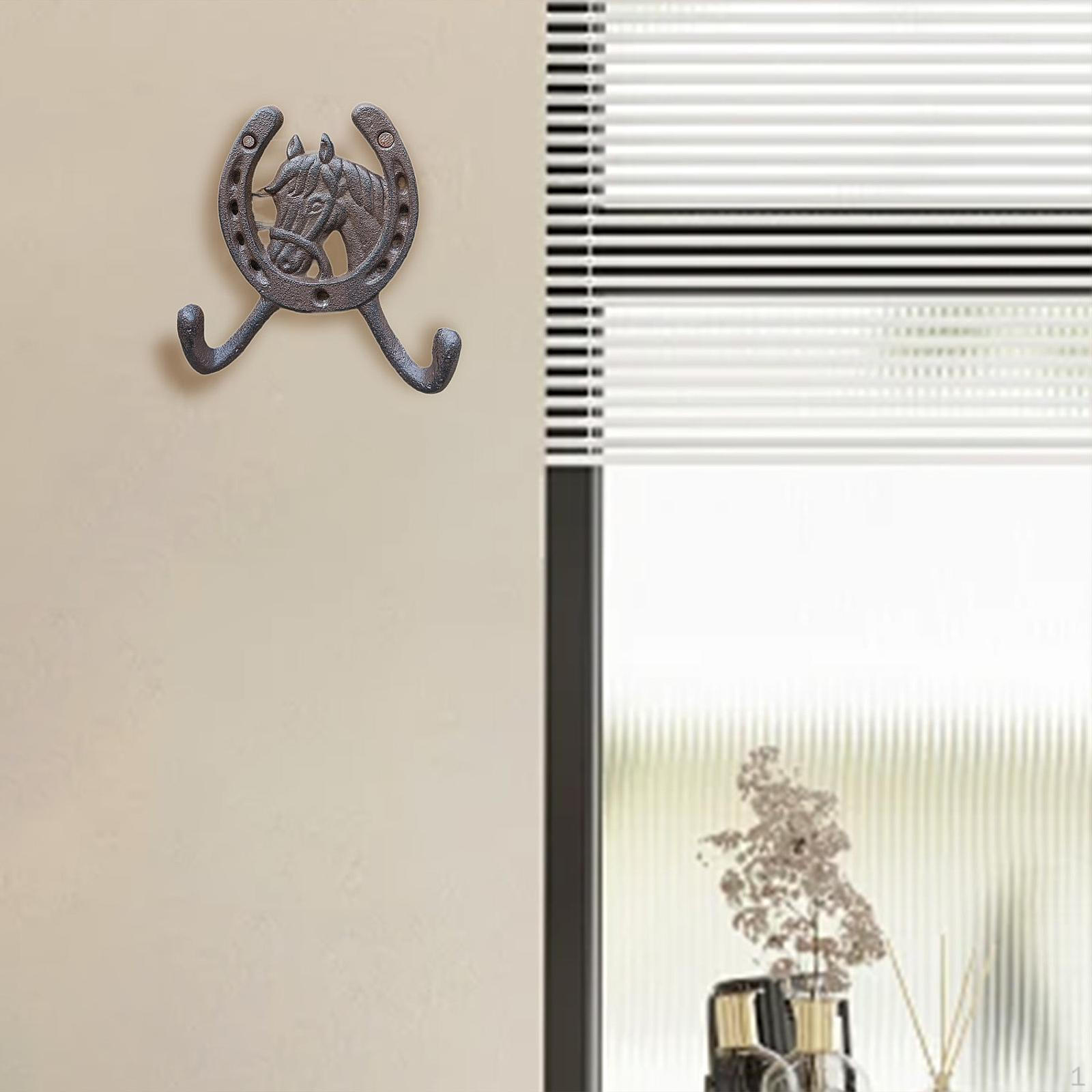 

Настенный крючок для лошади, идеальный сад, ванная комната, спальня бронзовый