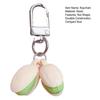 Nut-Shaped Resin Key Chain Handbag Key Pendant Bag Car Compact Size Keyring Portable Accessory