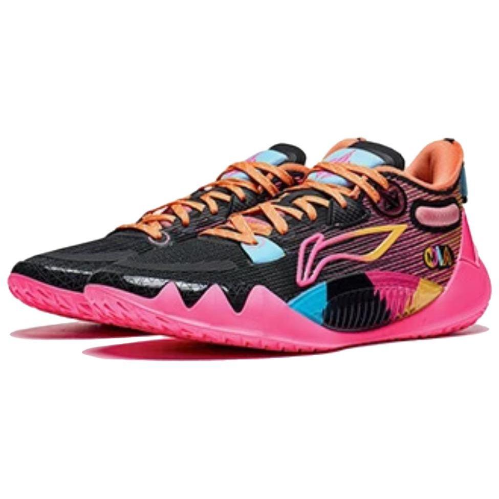 Li-Ning Jimmy Butler 1 Buzzer Beater Men Sneakers Black Pink Orange ABAS051-31
