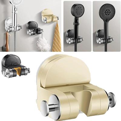 Supporto Doccia Regolabile Universale Autoadesivo Supporto per Soffione Doccia Portatile Montaggio a Parete Scaffale di Supporto per Accessori Bagno