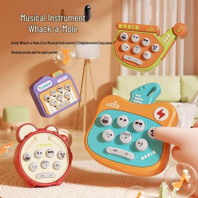 Whack-a-Mole Sound & Light Music Game: Fun Handheld Decompression Toy for Kids