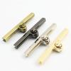 Fashion Metal Bag Clasp Gold Silve Twist Lock Design Purse Closure Bag Buckles DIY Handbag