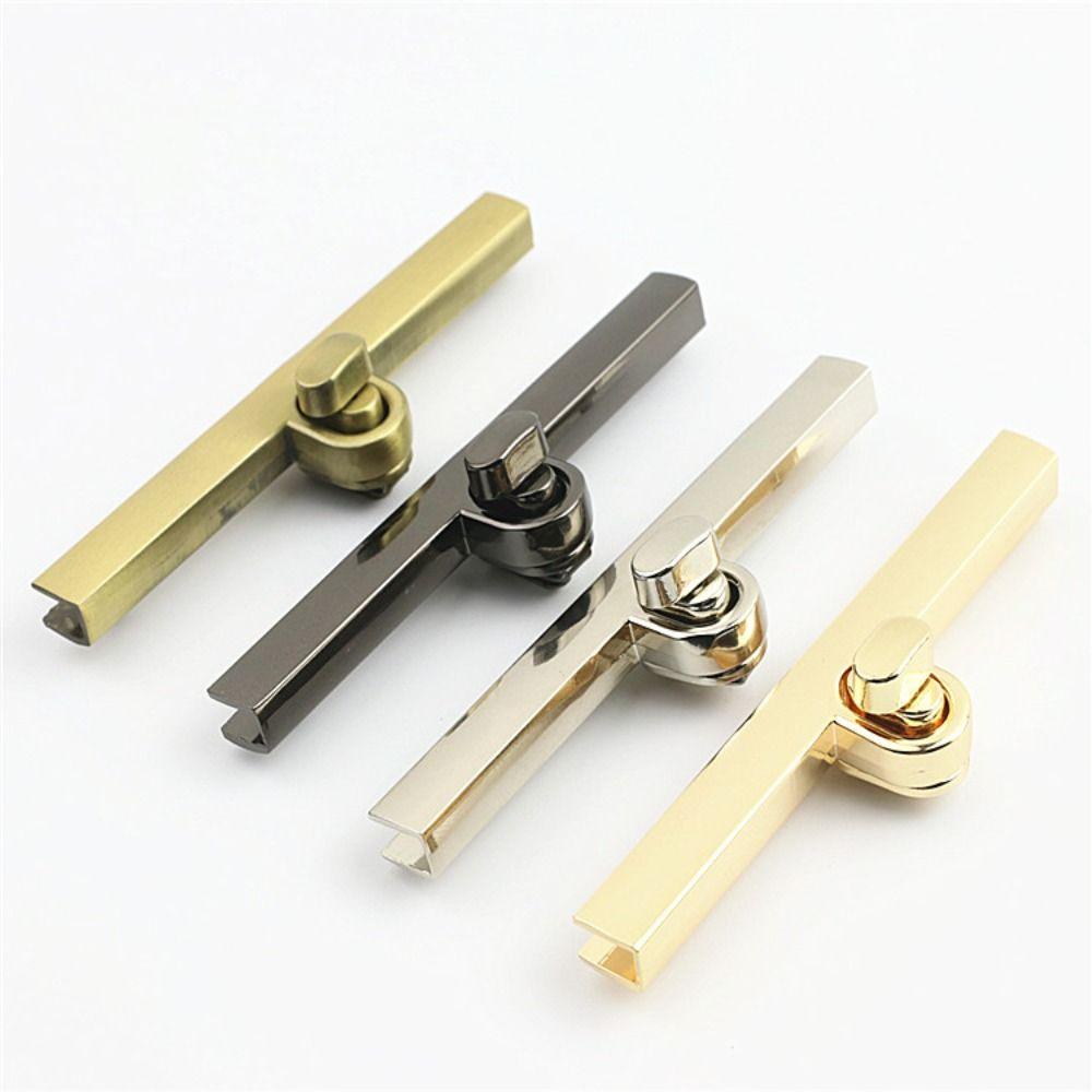 Fashion Metal Bag Clasp Gold Silve Twist Lock Design Purse Closure Bag Buckles DIY Handbag