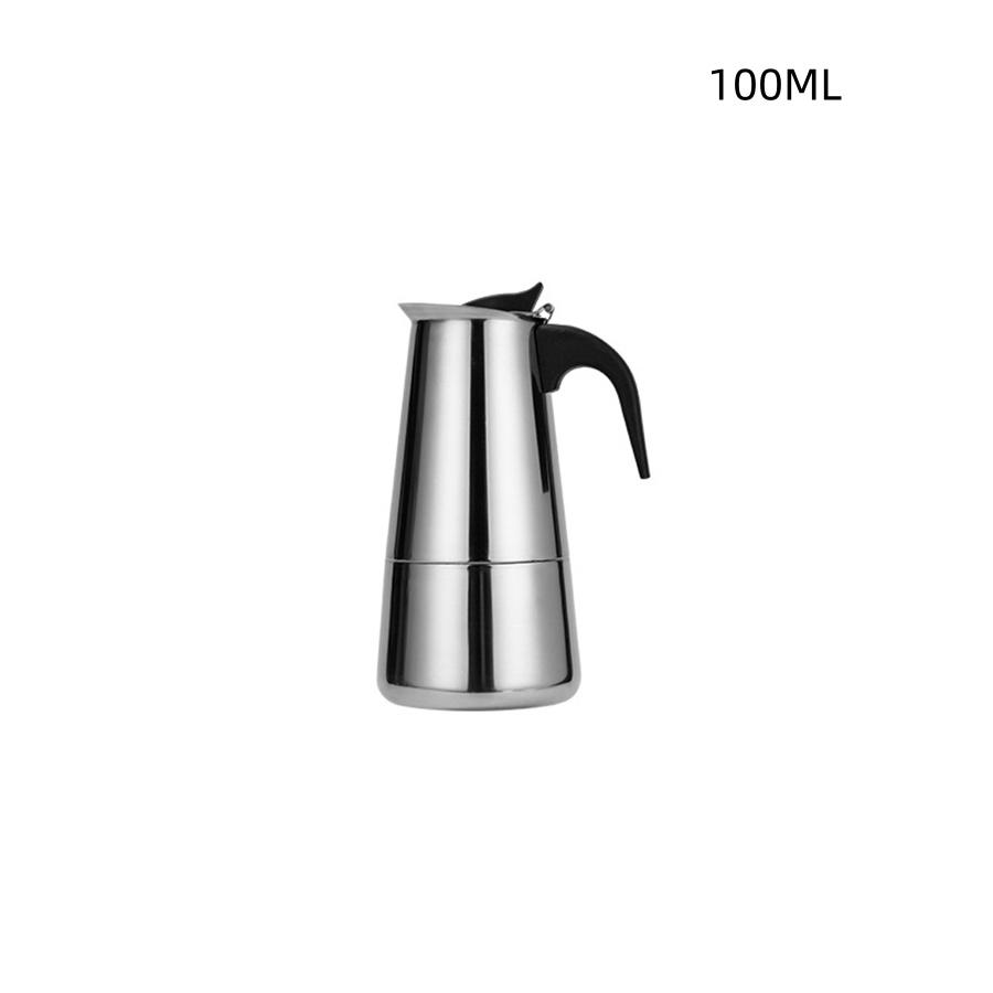 Moka Pot Stainless Steel Coffee Pot Mocha Espresso Latte Percolator Stove Coffee Maker Pot Percolator Drink Tool