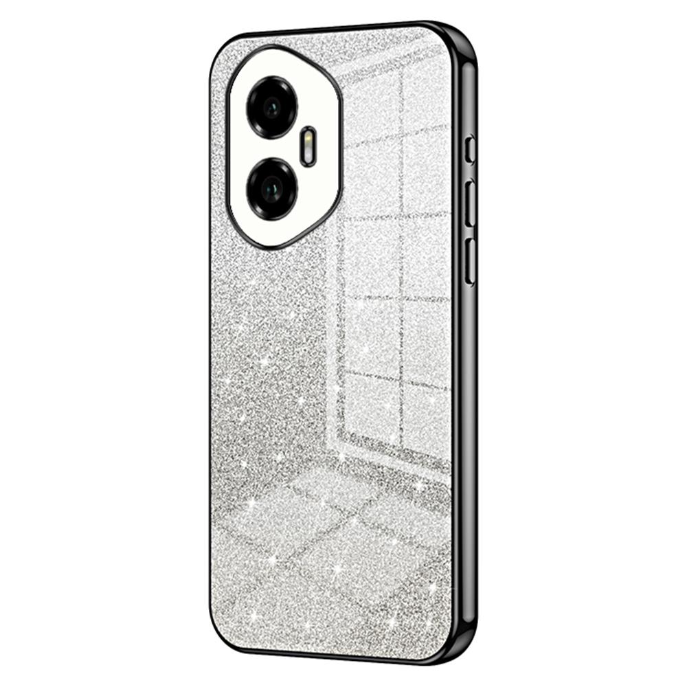 For Honor 300 Case Electroplating Gradient Glitter TPU Phone Cover