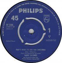 7inch Record HARRY SECOMBE - That's What I'd Like For Christmas BF1286 Philips 1963 UK Soundtracks & Musicals Used