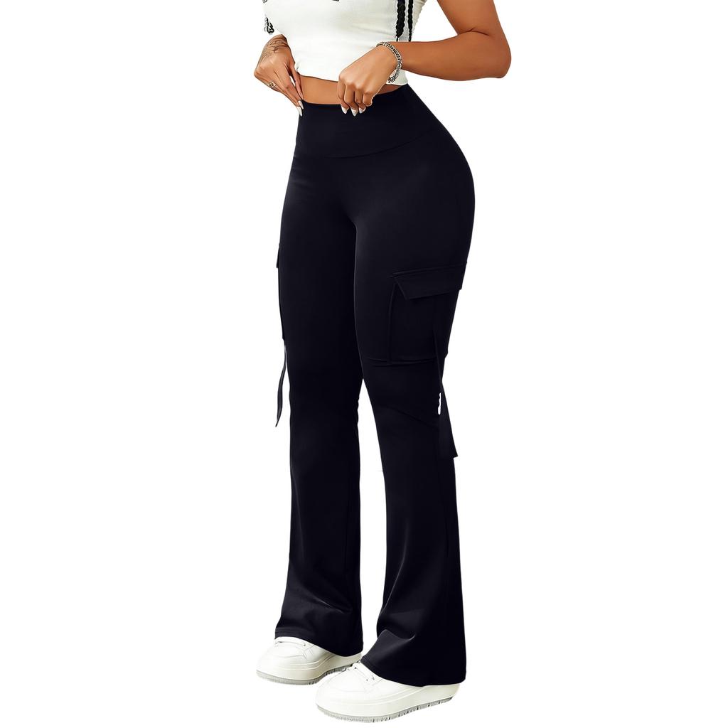Women's Yoga Pants Casual Pants Slacks With Pockets High Waist
