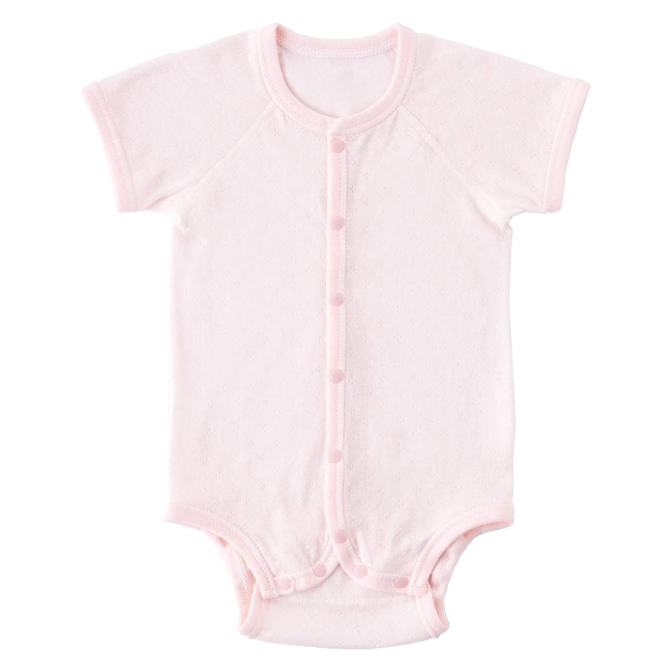 

мини размер Smile Сделано в Японии [Baby Castle] Комбинезон с застежкой спереди 70, Хлопок, Розовый, розовый