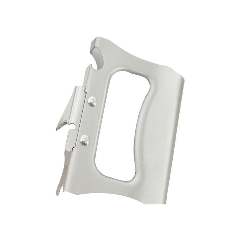 Stainless Steel Multi-Functional Manual Opener for Cans, Bottles, Ketchup, Coconut Milk Lids