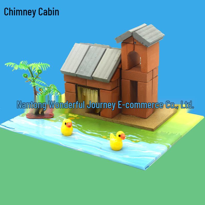 Little Bricklayer DIY Cement House Building Blocks - Educational Toy for Children