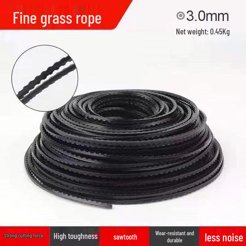 Universal Two-Color Serrated Grass Cutting Line Rope for Lawn Mowers