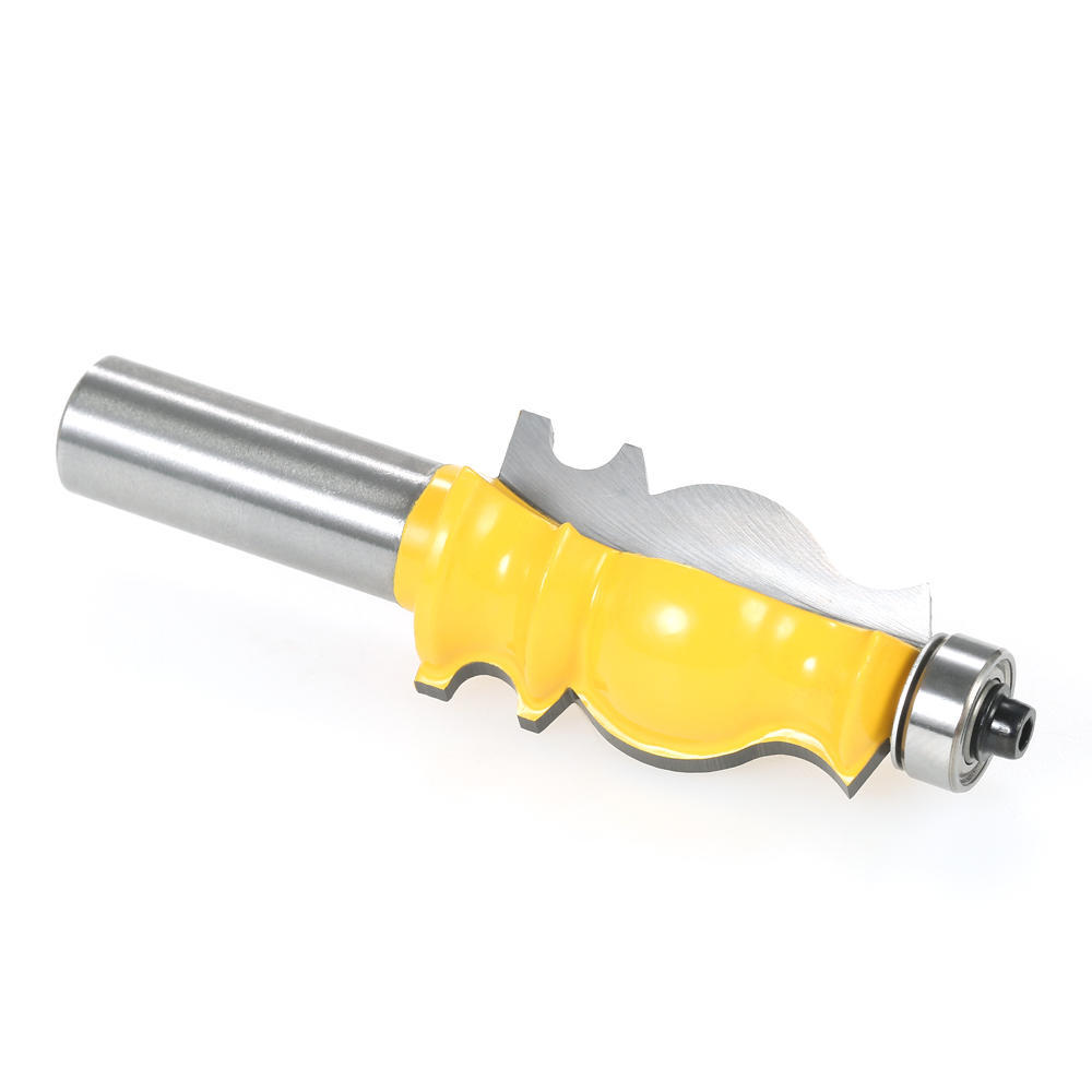 1 2  Shank Architectural Molding Router Bit Anti Kickback Mitered Trimming Milling Cutter Tool Carpenter Woodworking