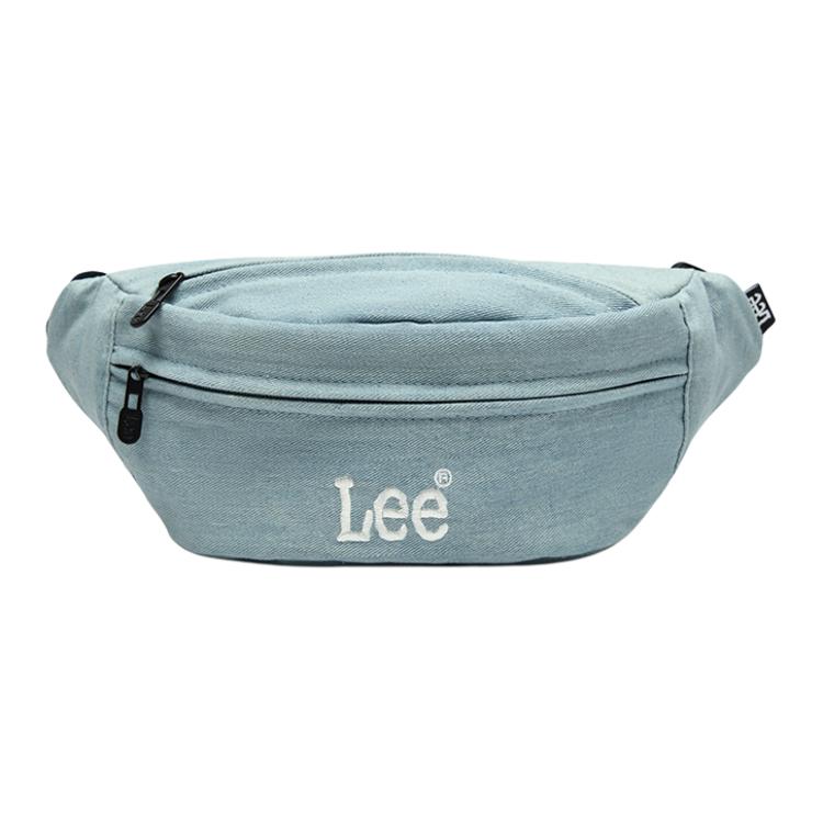 New Lee Denim Waist Bag Chest Bag Women's Sea Salt Gray/Cream White/Denim Blue LE240065M-602