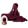 Elegant Draping Chiffon Scarf For Women Head Scarf Wrap With Natural Fall Enhances Style In Prom And Casual Event
