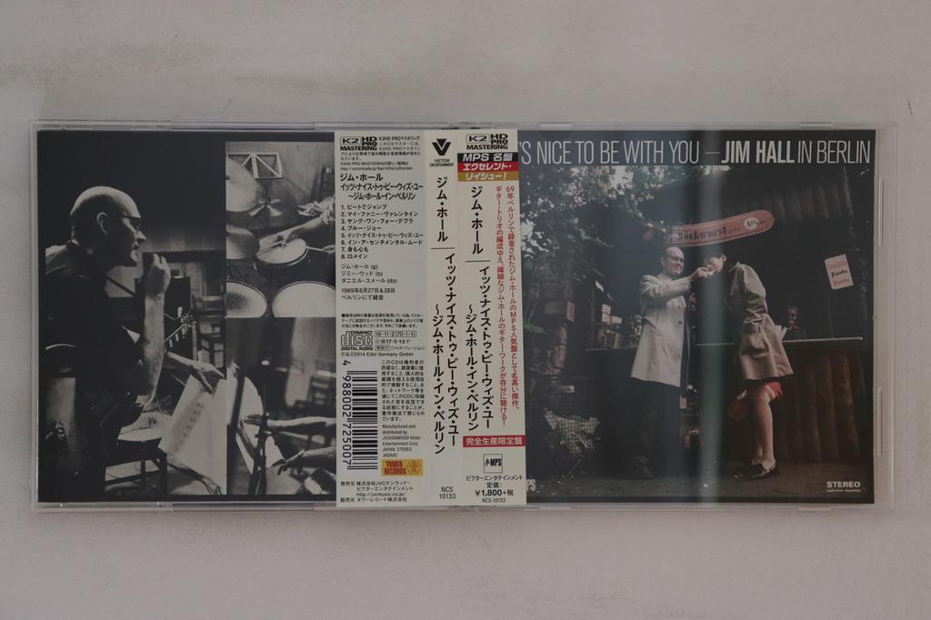 CD JIM HALL - It's Nice To Be With You Jim Hall I NCS10133 MPS Records 2016 Japan Obi Jazz Used