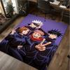 Jujutsu Kaisen Characters Home Carpet Office Decorative Carpet For Living Room Bedroom Door Mat Floor Rug Computer Chair Area Rug