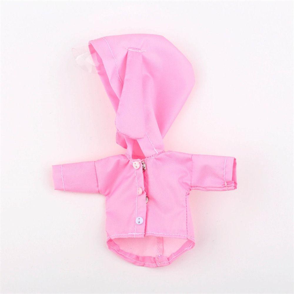 Rabbit Frog Doll Raincoat Windproof Clothing Doll Animal Raincoat Cute OB11 Doll Clothes  Obitsu 11