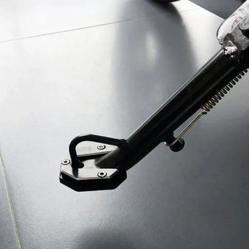 Motorcycle Bike Parking Kickstand Extender Foot Side Stand Pad Support Plate Motorbike Accessories