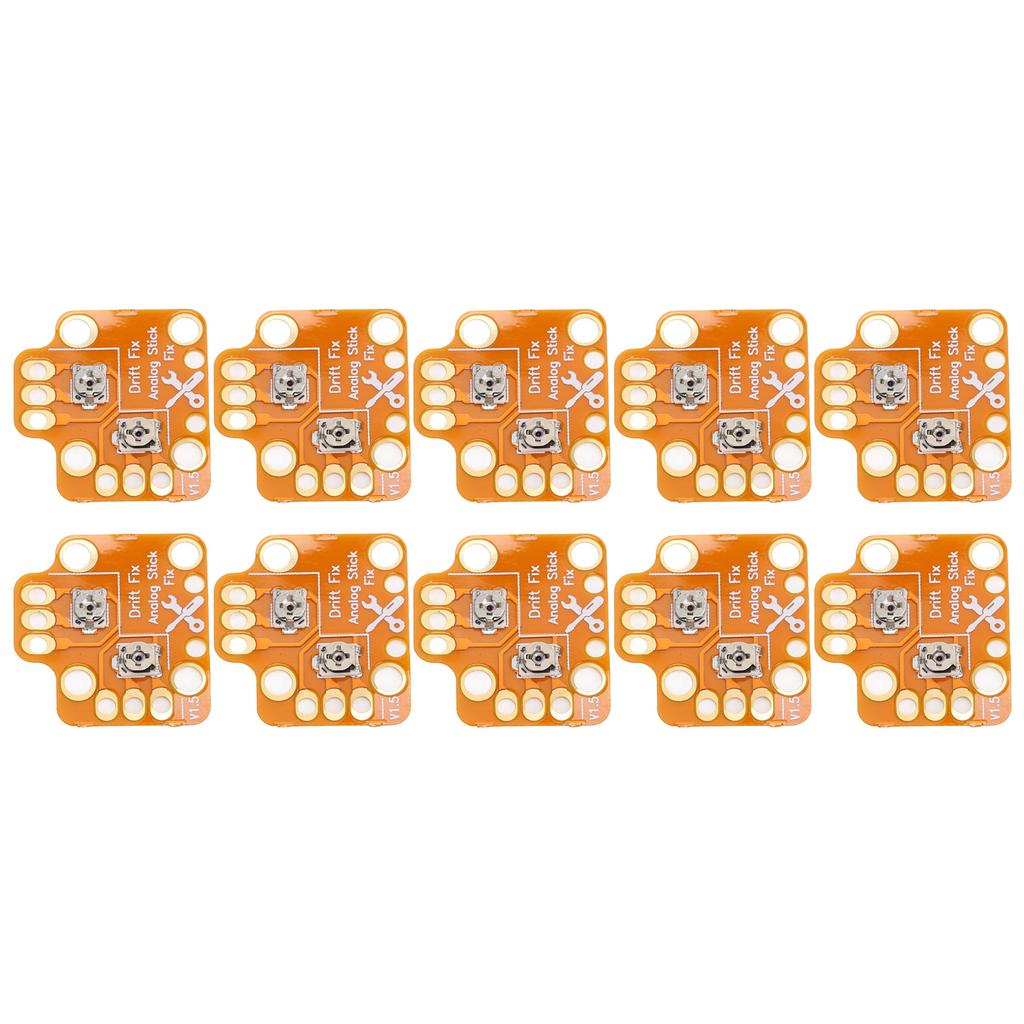 10Pcs Universal Gamepad Joystick Drift Repair Board 3D Thumb Stick Drift Fix Mod for PS4 for PS5 for XBOX Gold
