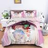 Anime Re Zero Ram Rem 3D NEW Duvet Cover Pillowcase Bedding Set Adult Boy Girl Bedroom Decoration Children Single Double Large
