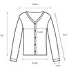 Shop   Women S One Button meSh Cardigan wdmS Wcd tS14460410