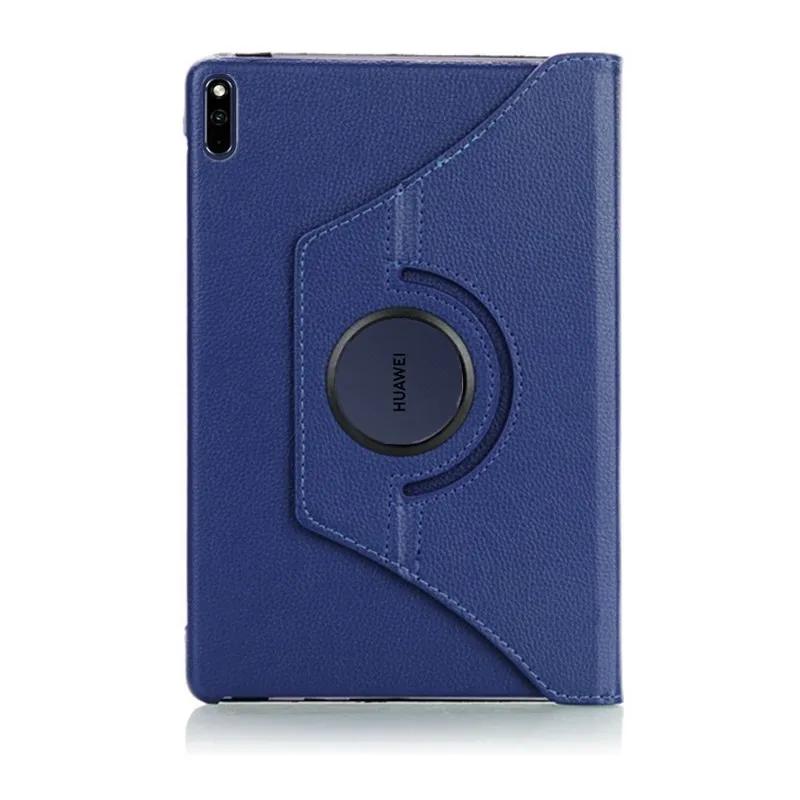360° drehbare Hülle für Huawei MatePad 10,4" 2020 2022 BAH3-W09/AL00/W59 Tablet-Ständer-Abdeckung BAH4-AL10/W09 Funda Capa PU-Leder