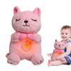 Sleeping Animal Cuddly Toy With Breathing Movement And Music Plush Slumber Animal Toy Sleeping Animal Music Box Made Of Plush For Newborn Baby Toys