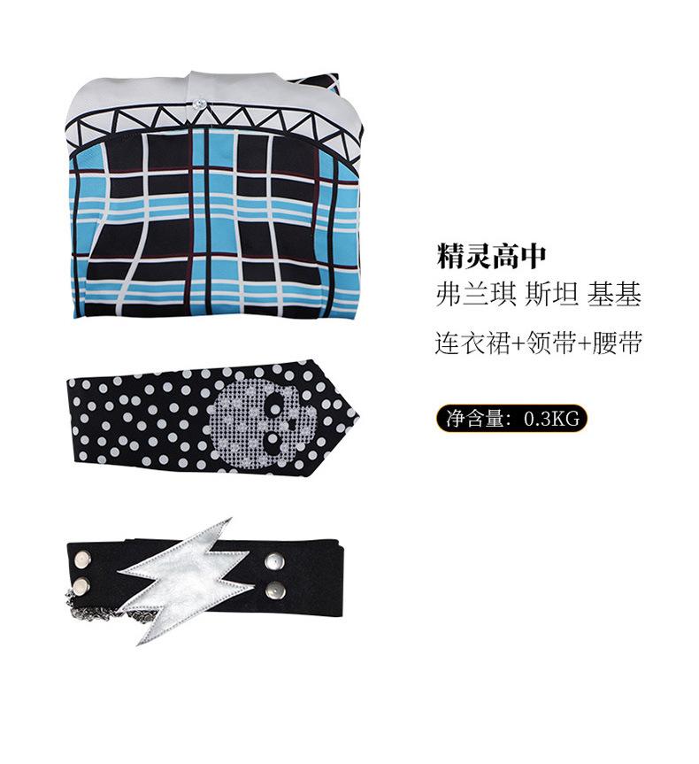 Monster Cosplay Franky Stein Dress Girl Costume Outfit Christmas Party Women Dress Up Clothes Halloween Zombie Girl Disfraz Suit