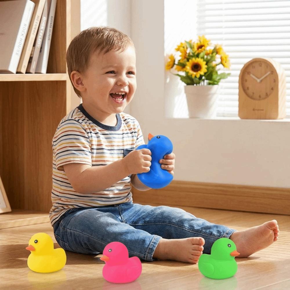 Soft Squeeze Duck Pinch Le Colorful Fidget Duck Toy Cute Animals Squishy Duck Toy Office Workers