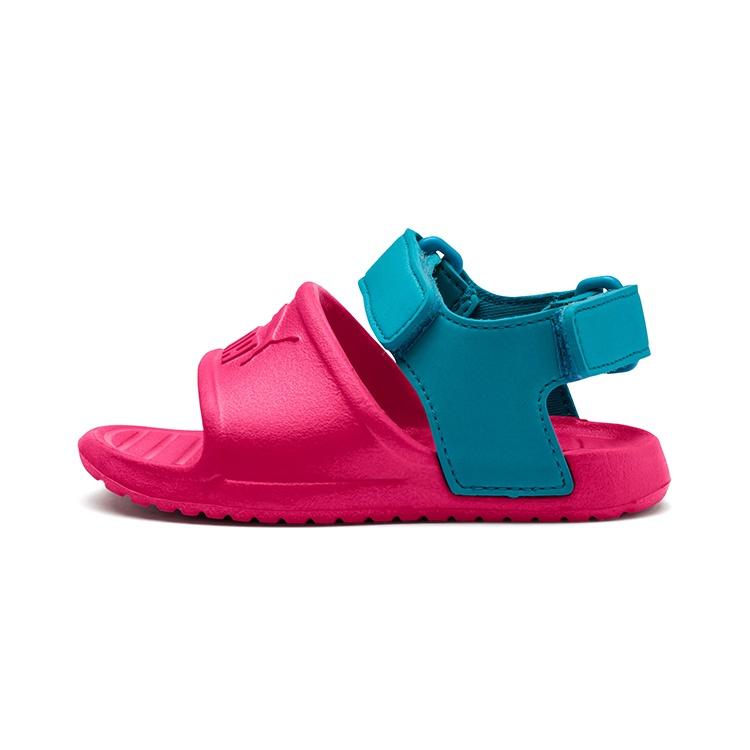 (PS) PUMA Divecat v2 Injex Sandals Red/Blue Kids 369546-03 EU 31