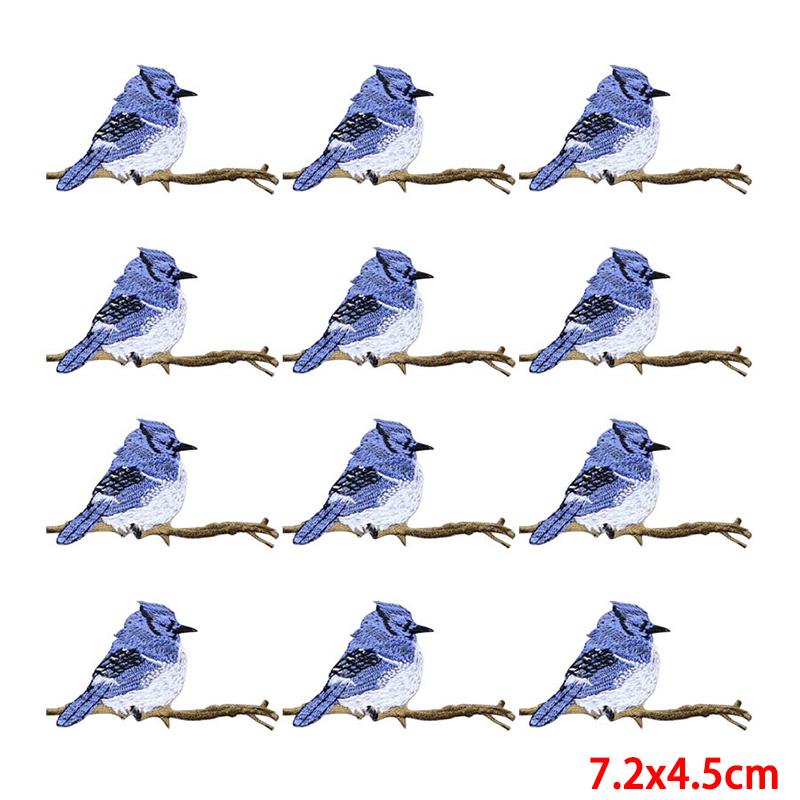 10 יח'\חבילה סיטונאי תיקון רקמה ברזל על תיקוני ביגוד טלאים על בגדים מעילי דקור אפליקציות תפירה